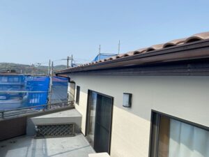 外壁塗装　松山市　ダブルトーン