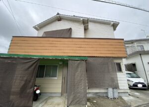 外壁塗装、屋根塗装、新居浜市　施工前